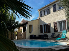 Maison proche de Hyeres avec piscine privée, terrasse et jardin